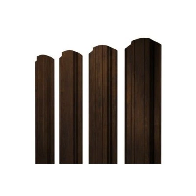 Штакетник Grand Line Прямоугольный фигурный 0,45 Print Elite Chestnut Wood — 423485 Штакетник Grand Line Прямоугольный фигурный 0,45 Print Elite Chestnut Wood — 423485