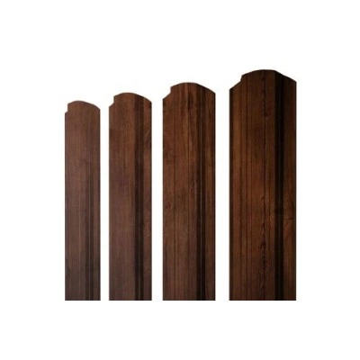 Штакетник Grand Line Прямоугольный фигурный 0,45 Print Premium Cherry Wood Fresh — 518162 Штакетник Grand Line Прямоугольный фигурный 0,45 Print Premium Cherry Wood Fresh — 518162