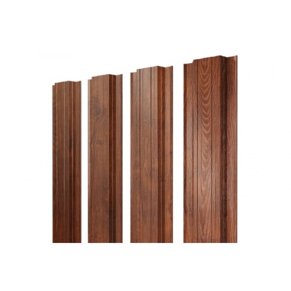 ГРАНД ЛАЙН Штакетник Прямоугольный с прямым резом 0,45 Print Premium Golden Wood Fresh TwinColor 537170 ГРАНД ЛАЙН Штакетник Прямоугольный с прямым резом 0,45 Print Premium Golden Wood Fresh TwinColor 537170