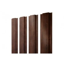 Штакетник Grand Line Прямоугольный с прямым резом 0,45 Print Premium Cherry Wood Fresh TwinColor