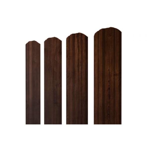ГРАНД ЛАЙН Штакетник Twin фигурный 0,45 Print Premium Cherry Wood Fresh 518180 ГРАНД ЛАЙН Штакетник Twin фигурный 0,45 Print Premium Cherry Wood Fresh 518180
