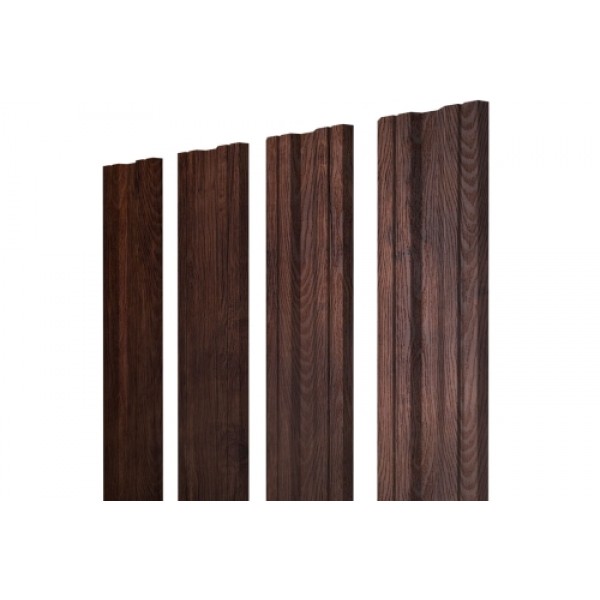 ГРАНД ЛАЙН Штакетник Twin 0,45 Print-Double Premium Cherry Wood Lite Fresh 542667