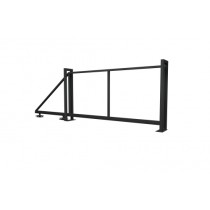 ГРАНД ЛАЙН Ворота откатные Жалюзи 2,0х4,0 RAL 7016 без заполнения 369586