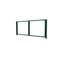 ГРАНД ЛАЙН Ворота Жалюзи 2,0х3,6 RAL 6005 без заполнения 264037