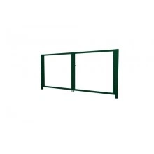 Ворота Grand Line Жалюзи 1,68х3,6 RAL 6005 без заполнения