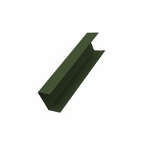 ГРАНД ЛАЙН Крышка 65х40 жалюзи Milan,Tokyo 0,5 GreenCoat Pural BT RR 11 темно-зеленый (RAL 6020 хромовая зелень) 253817