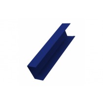 ГРАНД ЛАЙН Крышка 65х40 жалюзи Milan,Tokyo 0,45 PE с пленкой RAL 5002 ультрамариново-синий 254711