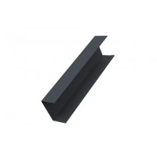 Крышка Grand Line 65х40 жалюзи Milan,Tokyo 0,45 Drap-double TX RAL 7024 мокрый асфальт
