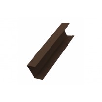 ГРАНД ЛАЙН Крышка 65х60 жалюзи Milan, Tokyo 0,5 Rooftop Бархат RAL 8017 шоколад (для калиток, ворот) 269855