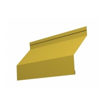 ГРАНД ЛАЙН Ламель жалюзи Milan 0,45 PE с пленкой RAL 1018 цинково-желтый 254682