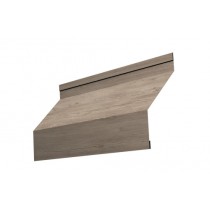 ГРАНД ЛАЙН Ламель жалюзи Milan 0,45 Print Elite с пленкой White Wood TwinColor 481845