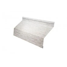 Ламель Grand Line забора жалюзи Milan 0,45 Print Elite с пленкой Snow Wood TwinColor