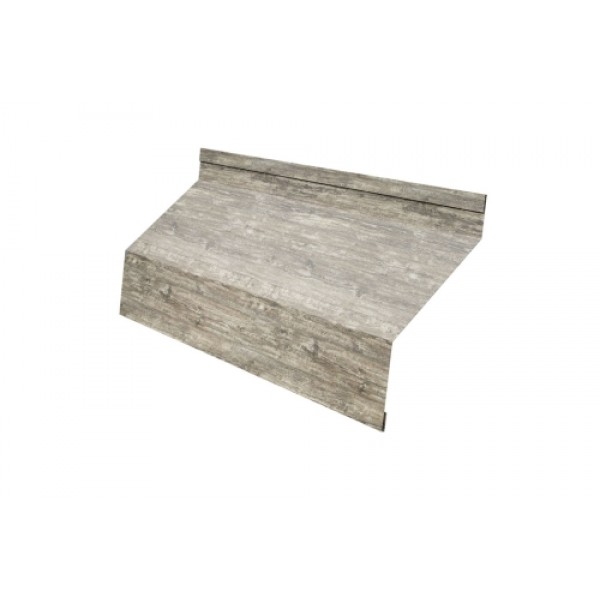 ГРАНД ЛАЙН Ламель забора жалюзи Milan 0,45 Print Elite с пленкой Nordic Wood TwinColor 481858