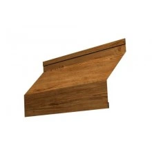 Ламель Grand Line забора жалюзи Milan 0,45 Print-Double Elite Golden Wood