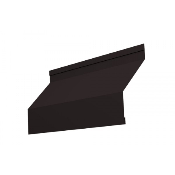 ГРАНД ЛАЙН Ламель забора жалюзи Milan new 0,5 GreenCoat Pural BT, matt с пленкой RR 33 черный (RAL 9004 сигнальный черный) 482619