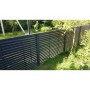 ГРАНД ЛАЙН Ламель забора жалюзи Milan 0,5 GreenCoat Pural BT, matt RR2H3 (RAL 7016 антрацитово-серый) 482634