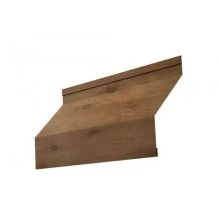 Ламель Grand Line забора жалюзи Milan 0,45 Print Premium с пленкой Pine Wood Fresh