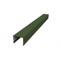 ГРАНД ЛАЙН Крышка 50х75 для забора жалюзи Palermo 0,5 GreenCoat Pural BT RR 11 темно-зеленый (RAL 6020 хромовая зелень) 449039