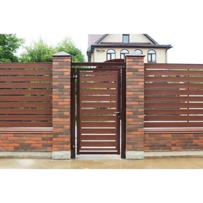 Калитка Grand Line Жалюзи Texas 2,0х1 прямоугольный фланец 230х230 RAL 8017 без заполнения (ламель 125 мм) — 465043 Калитка Grand Line Жалюзи Texas 2,0х1 прямоугольный фланец 230х230 RAL 8017 без заполнения (ламель 125 мм) — 465043
