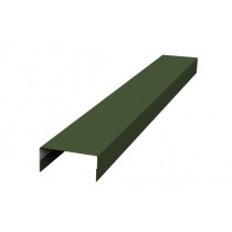 ГРАНД ЛАЙН Крышка 45х20 жалюзи Texas 0,5 GreenCoat Pural BT RR 11 темно-зеленый (RAL 6020 хромовая зелень) 451540