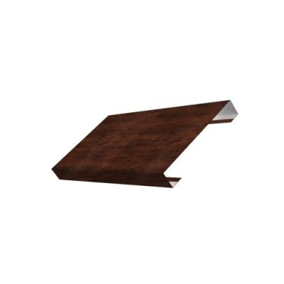 Ламель Grand Line лицевая 125 жалюзи Texas 0,45 Print Premium с пленкой Cherry Wood — 481181