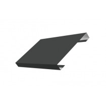 ГРАНД ЛАЙН Ламель лицевая 150 жалюзи Texas 0,45 Drap с пленкой RAL 7016 антрацитово-серый 480430