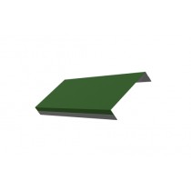 ГРАНД ЛАЙН Ламель обратная 125 жалюзи Texas 0,45 PE с пленкой RAL 6002 лиственно-зеленый 373793