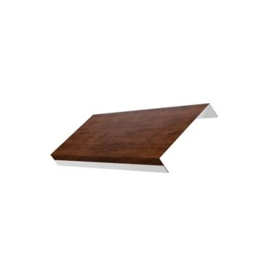 Ламель Grand Line обратная 125 жалюзи Texas 0,45 Print Premium с пленкой Cherry Wood Fresh — 518357