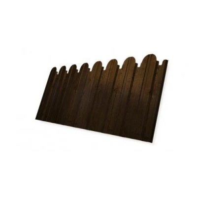 Профнастил Grand Line C10B фигурный 0,45 Print Elite с пленкой Antique Wood TwinColor — 208378