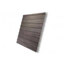 Профнастил Grand Line С10A 0,45 Print Elite с пленкой White Wood TwinColor