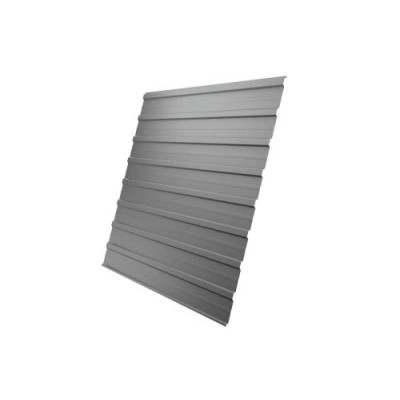 Профнастил Grand Line C10A 0,5 Satin RAL 9006бело-алюминиевый — 95105 Профнастил Grand Line C10A 0,5 Satin RAL 9006бело-алюминиевый — 95105