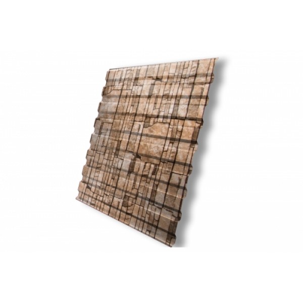 ГРАНД ЛАЙН Профнастил C20A 0,45 Print Elite с пленкой Sand Stone TwinColor 184080 ГРАНД ЛАЙН Профнастил C20A 0,45 Print Elite с пленкой Sand Stone TwinColor 184080