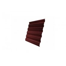 Профнастил Grand Line C20A 0,5 GreenCoat Pural BT, matt RR 29 красный (RAL 3009 оксидно-красный)