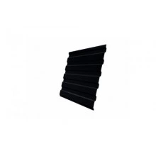 Профнастил Grand Line С20A 0,5 GreenCoat Pural BT, matt RR 33 черный (RAL 9004 сигнальный черный)