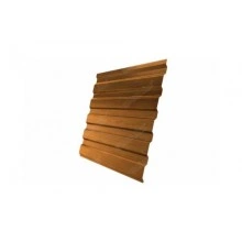 Профнастил Grand Line С20А 0,45 Print Premium Golden Wood