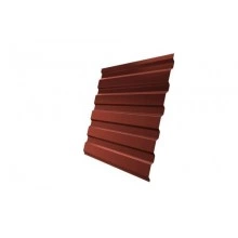 Профнастил Grand Line С20A 0,5 PurLite Matt RAL 8004 терракота