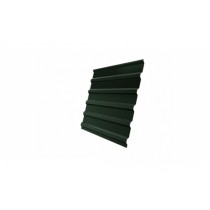 ГРАНД ЛАЙН Профнастил С20В 0,5 GreenCoat Pural BT, matt RR 11 темно-зеленый (RAL 6020 хромовая зелень) 188432