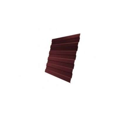 Профнастил Grand Line C8A 0,5 GreenCoat Pural BT, matt RR 29 красный (RAL 3009 оксидно-красный) — 165657