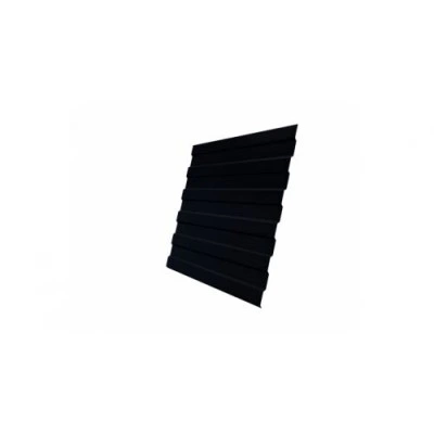 Профнастил Grand Line С8A v01 0,5 GreenCoat Pural BT, matt RR 33 черный (RAL 9004 сигнальный черный) — 189016