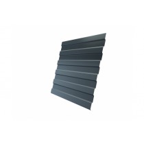 ГРАНД ЛАЙН Профнастил C8A 0,45 PE RAL 7005 мышино-серый 46779