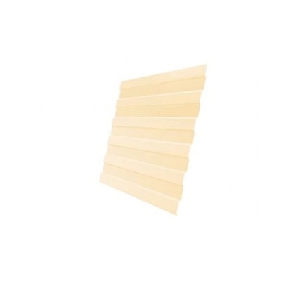 Профнастил Grand Line C8A 0,5 Satin RAL 1015 светлая слоновая кость — 74066 Профнастил Grand Line C8A 0,5 Satin RAL 1015 светлая слоновая кость — 74066