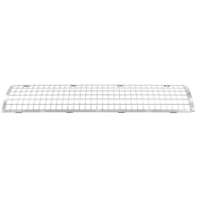 Решетка Grand Line желоба защитная RAL 9003 сигнальный белый (0,6м)