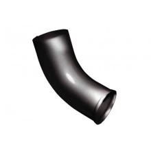 Колено Grand Line стока 90 мм RAL 9005 черный