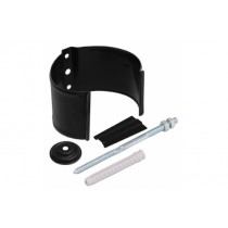 ГРАНД ЛАЙН Кронштейн трубы на кирпич 90мм RAL 9005 черный 72827