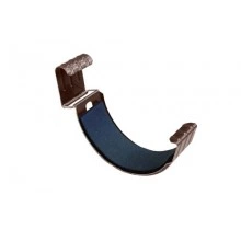 Соединитель Grand Line желоба 125 мм RAL 8017 шоколад