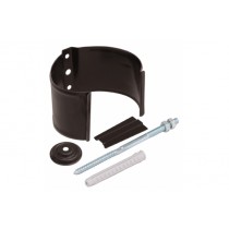 ГРАНД ЛАЙН Кронштейн трубы на кирпич 100мм RAL 8017 шоколад 30716