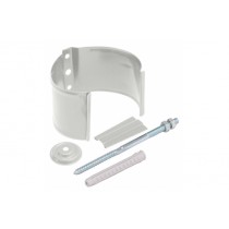 ГРАНД ЛАЙН Кронштейн трубы на кирпич 100мм RAL 9003 сигнальный белый 30719