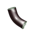 Колено стока Grand Line ПЭ 90мм RAL 8017 шоколад — 151410 Колено стока Grand Line ПЭ 90мм RAL 8017 шоколад — 151410