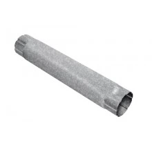 Труба круглая соединительная Grand Line ZN 100мм 1м Zn цинк