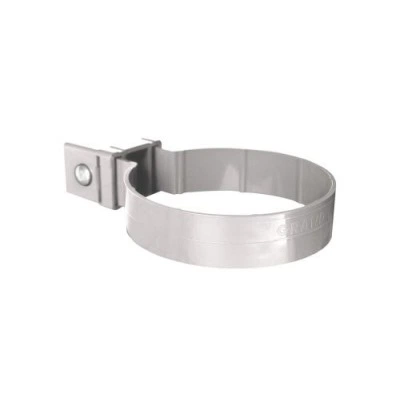 Хомут Grand Line трубы Kliker ПВХ Premium белый (RAL 9003) — 226264